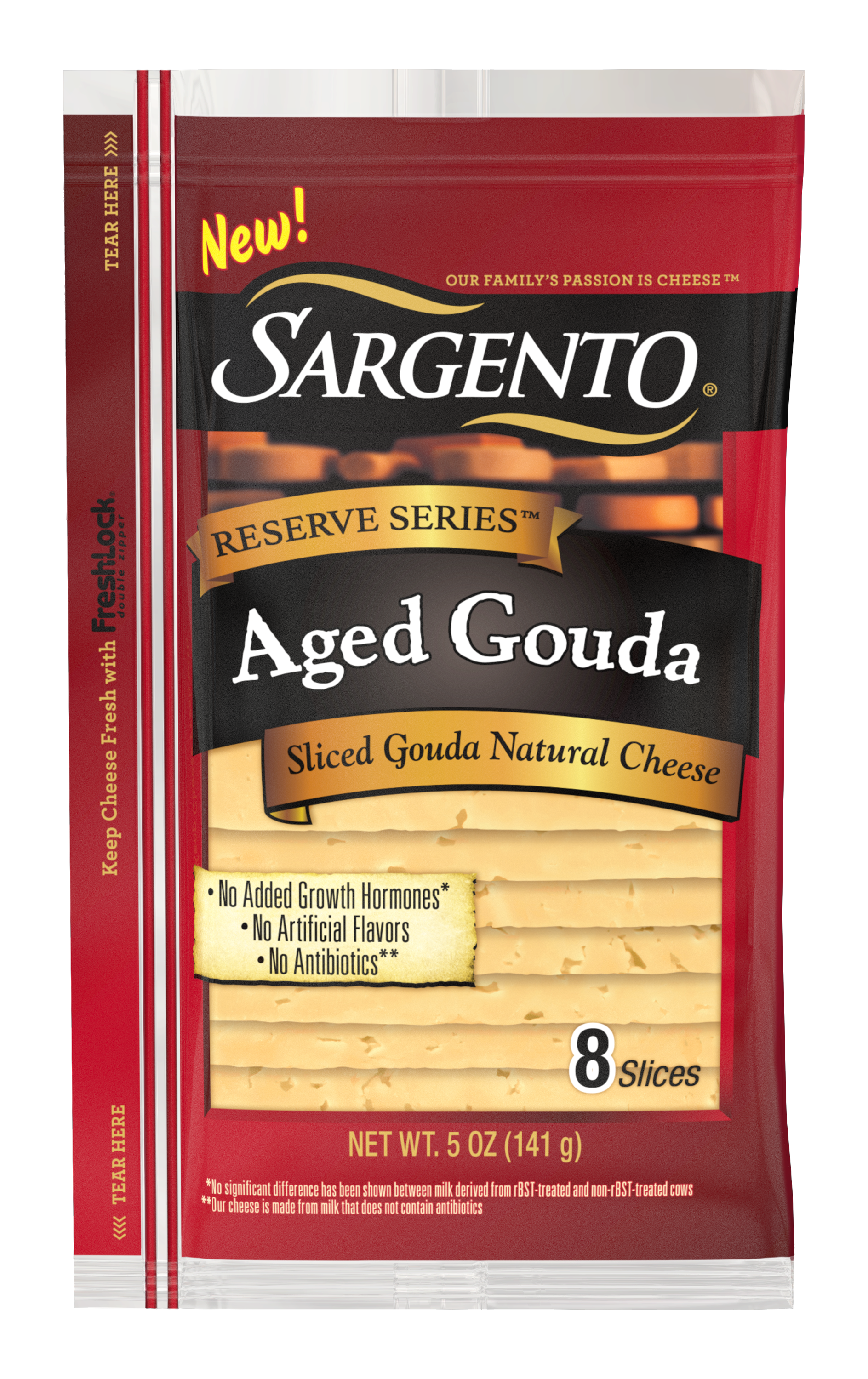 Sargento® Reserve Series™ Sliced Aged Gouda Natural Cheese