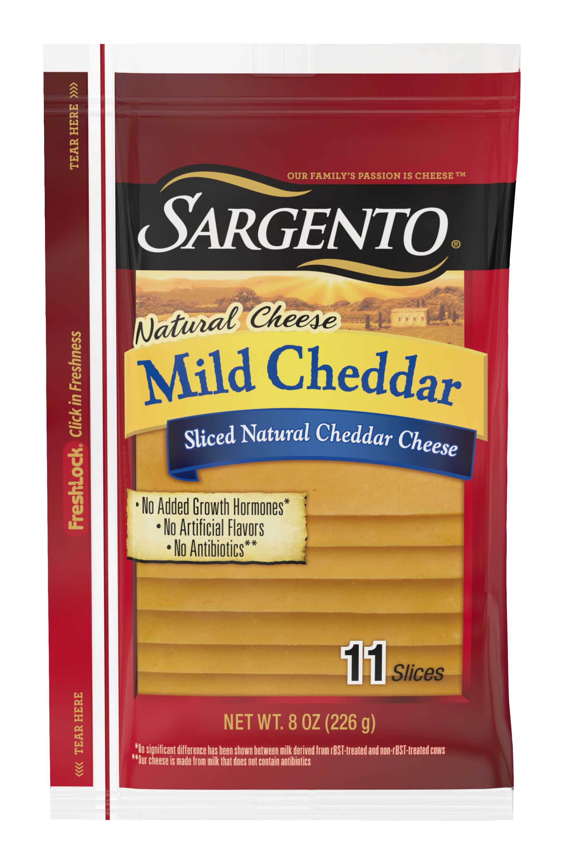 Sargento® Sliced Mild Natural Cheddar Cheese