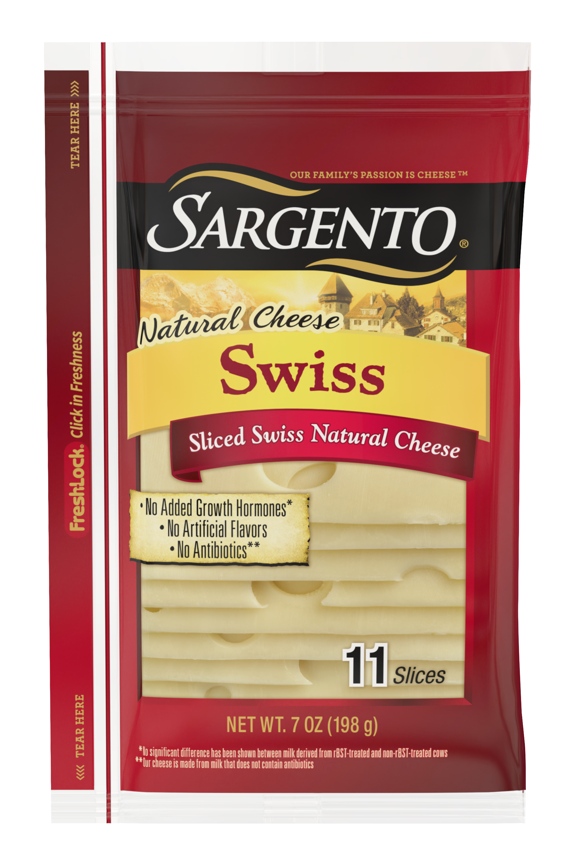 Sargento® Sliced Swiss Natural Cheese