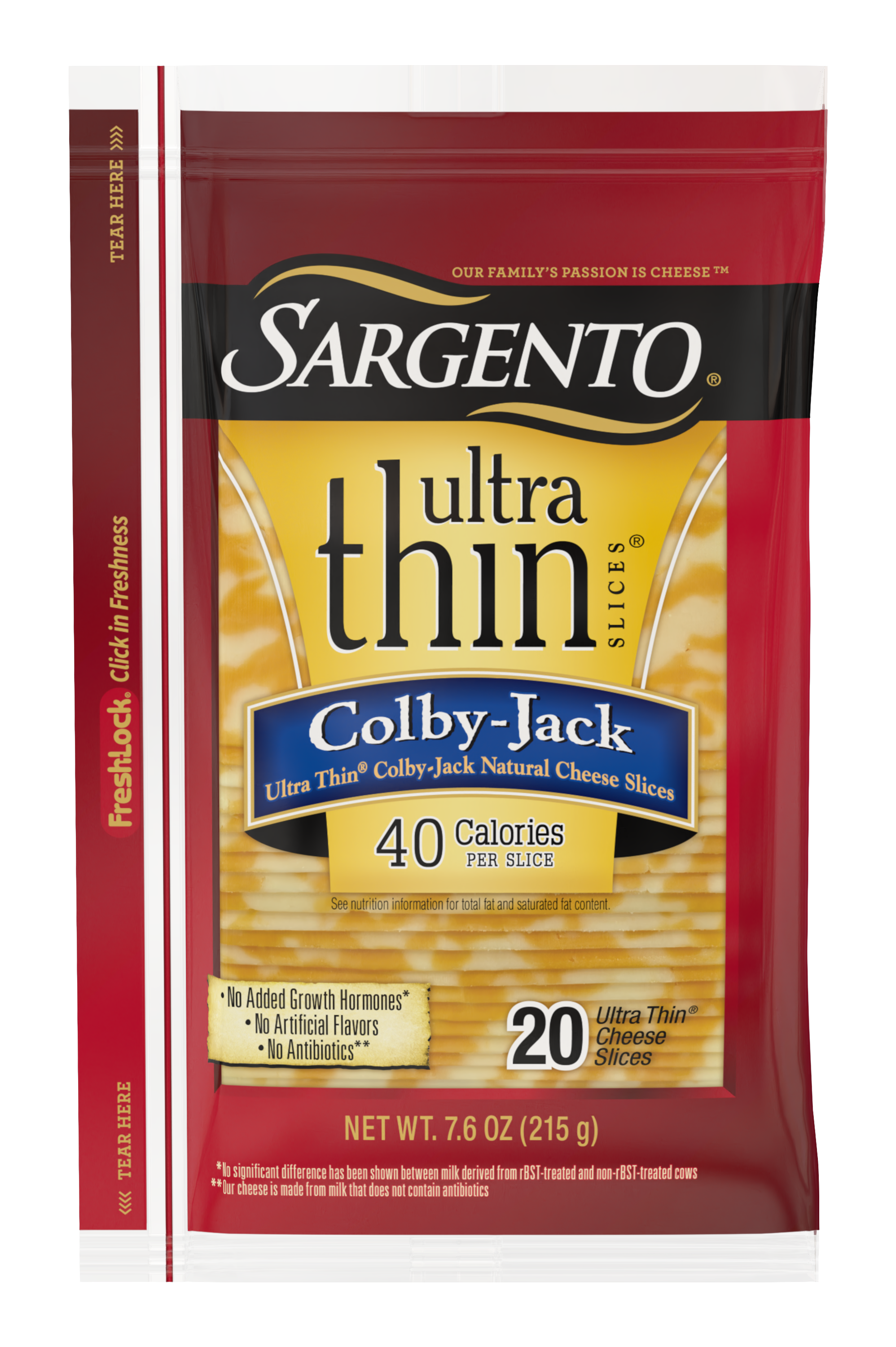 Sargento® Colby-Jack Natural Cheese Ultra Thin® Slices