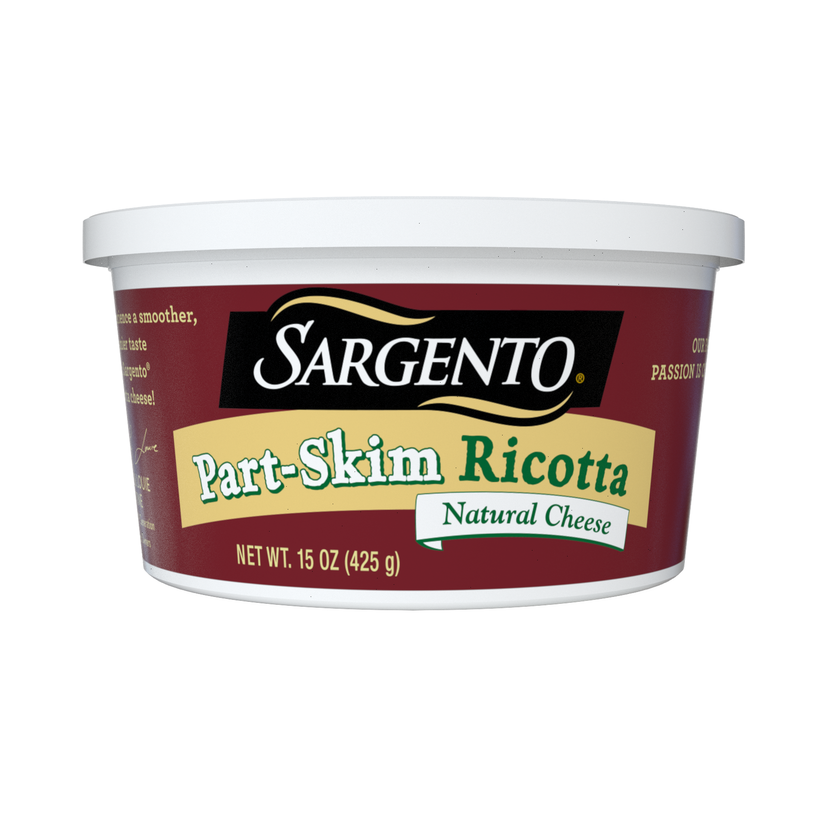 Sargento® Part-Skim Ricotta Natural Cheese