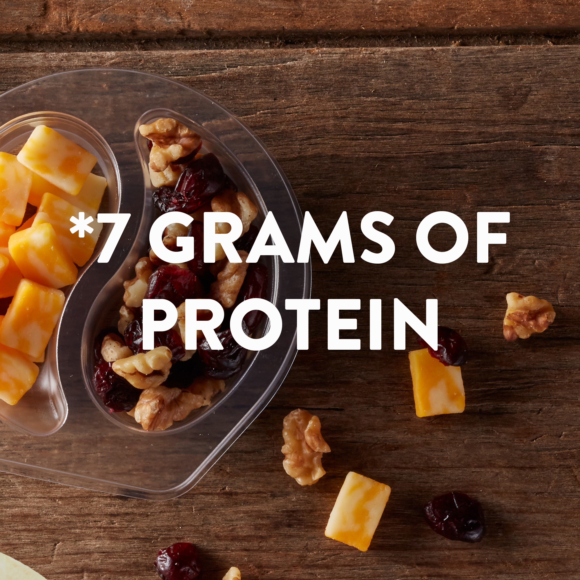 Sargento® Balanced Breaks®, Natural Double Cheddar Cheese, Dried Cranberries and Salted Walnuts