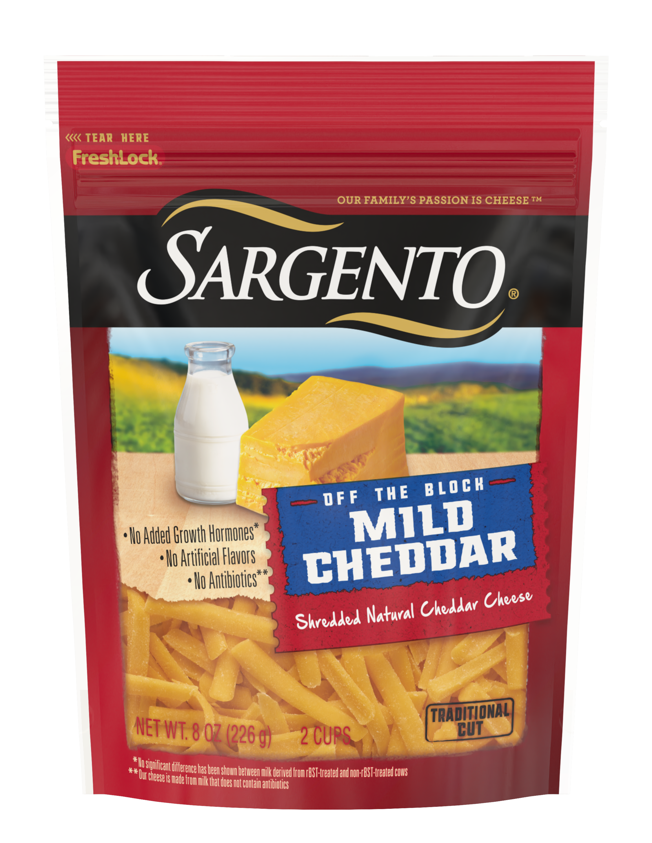 Sargento® Shredded Mild Natural Cheddar Cheese