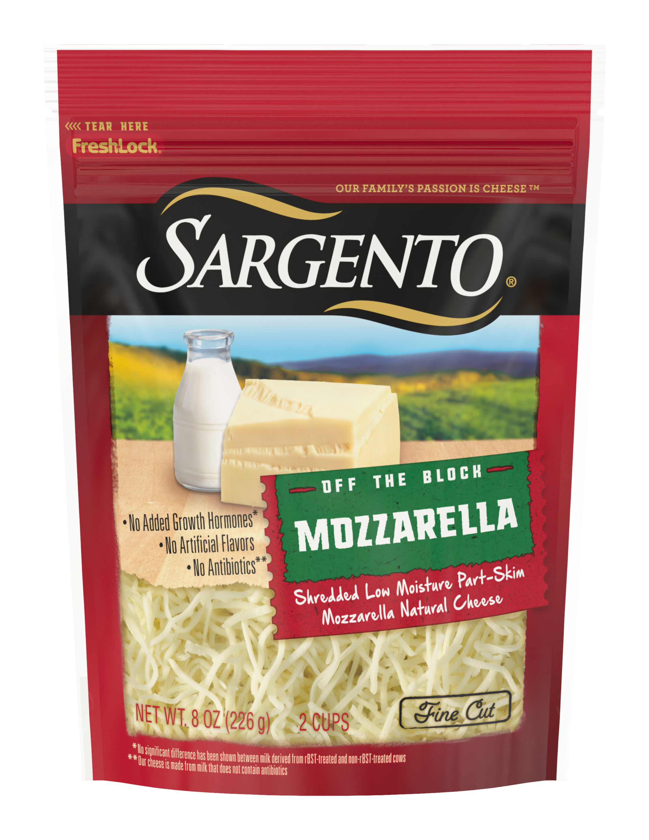 Sargento® Shredded Mozzarella Natural Cheese, Fine Cut