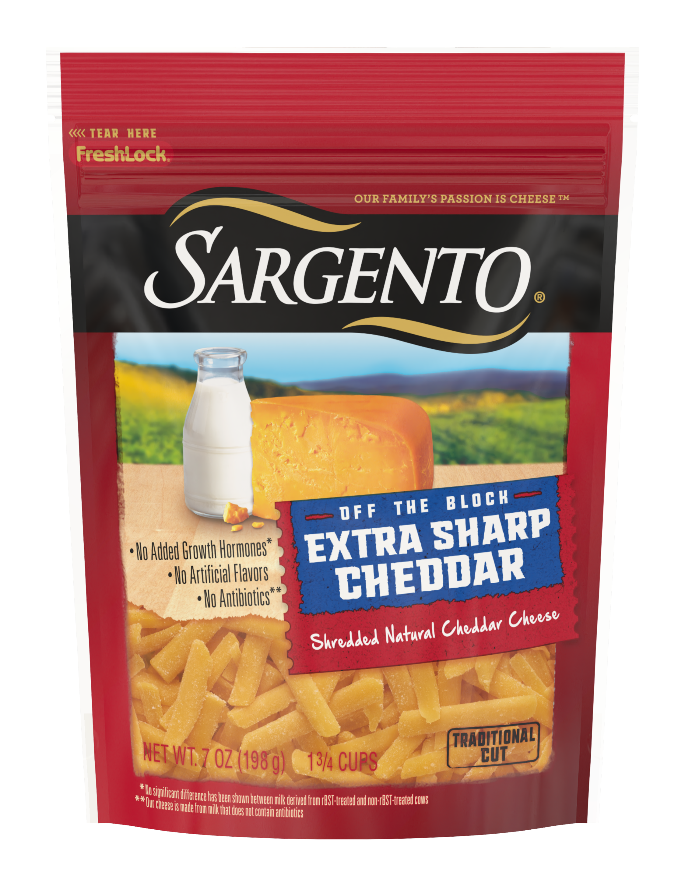 Sargento® Shredded Extra Sharp Natural Cheddar Cheese