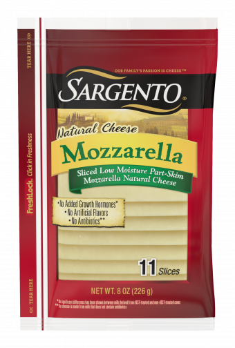 Sargento® Sliced Mozzarella Natural Cheese