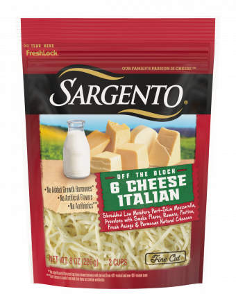 Sargento® Shredded 6 Cheese Italian Natural Cheese