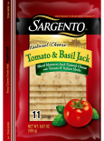 Sargento® Sliced Tomato & Basil Jack Cheese