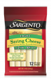 Sargento® Reduced Fat Low Moisture Part-Skim Mozzarella Natural Cheese Light String Cheese Snacks