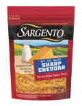 Sargento® Shredded Sharp Natural Cheddar Cheese, Traditional Cut