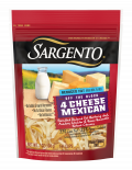 Sargento® Shredded Reduced Fat 4 Cheese Mexican Natural Cheese