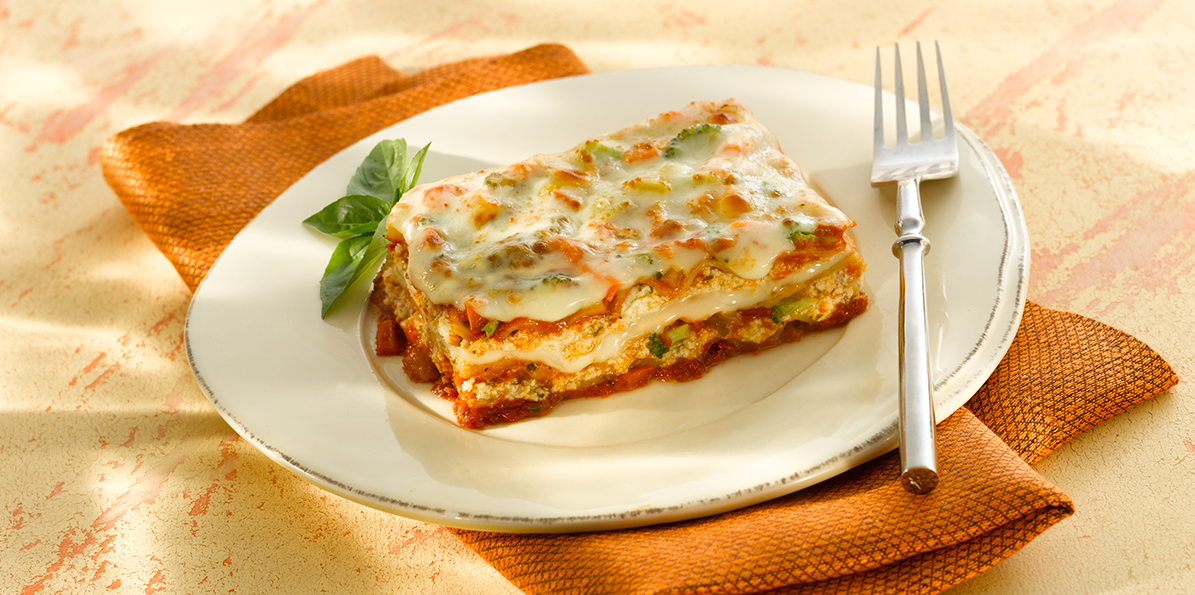 Easy Pesto Vegetable Lasagna