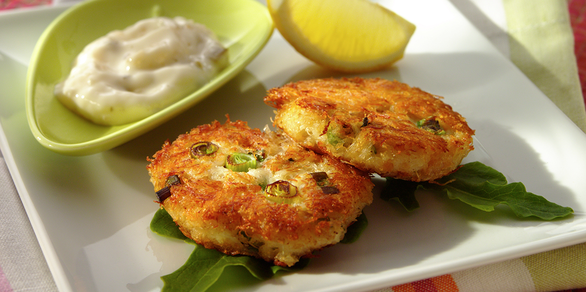 Crab Cakes with Cheddar Cheese
