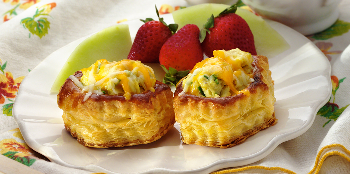 Quiche Cups a la "Queen"