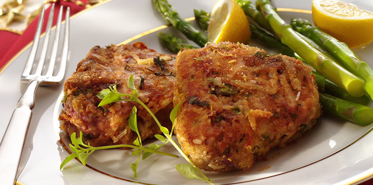 Parmesan Crusted Lamb Loin Chops