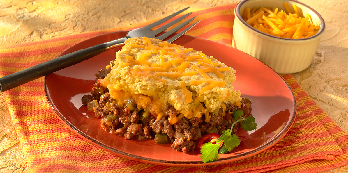 Mole Style Tamale Pie