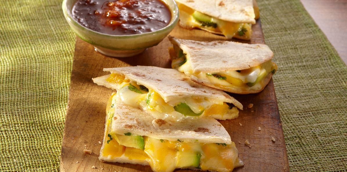 Mango & Avocado Quesadillas