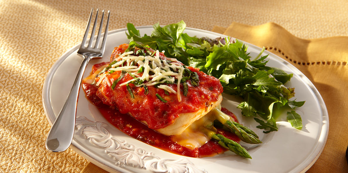 Chicken Rollatini with Asparagus