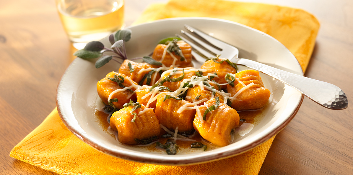 Parmesan Sweet Potato Gnocchi