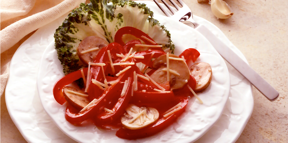 Pepper Salad with Parmesan