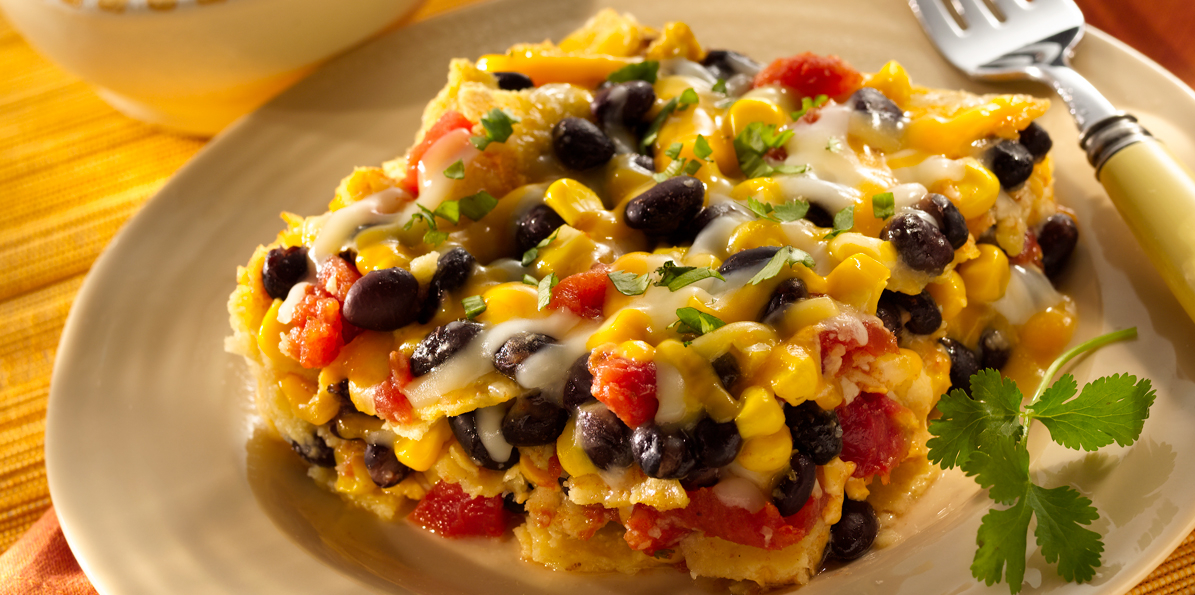 Layered Tortilla Casserole