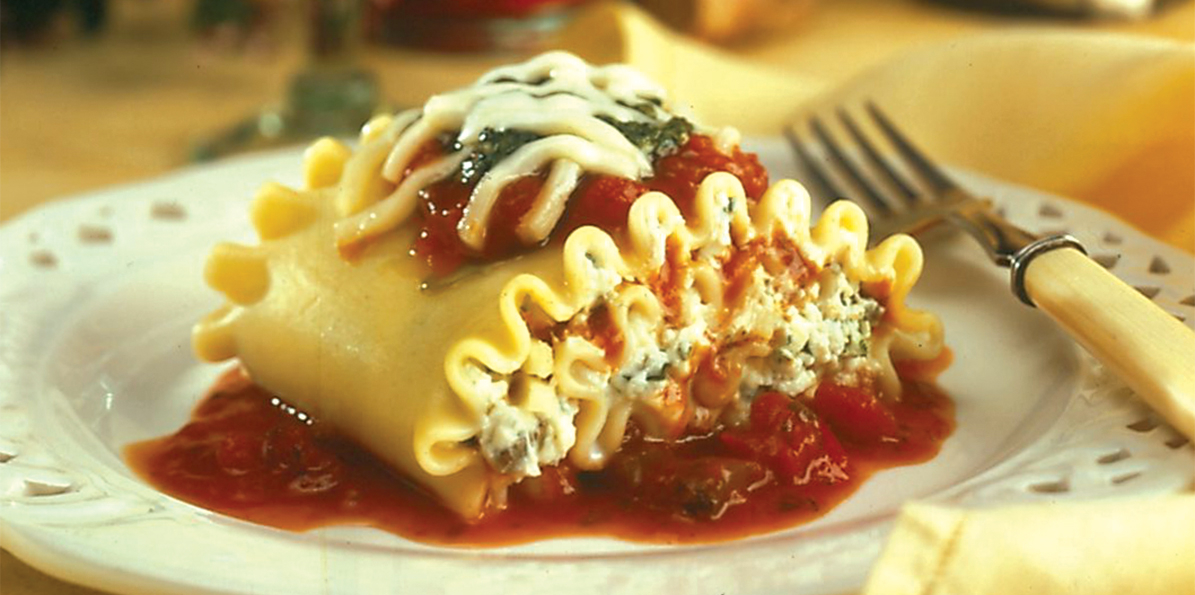 Pesto Lasagna Roll-Ups