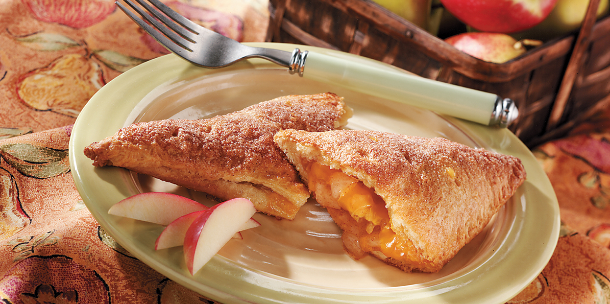 Cheese & Apple Turnovers