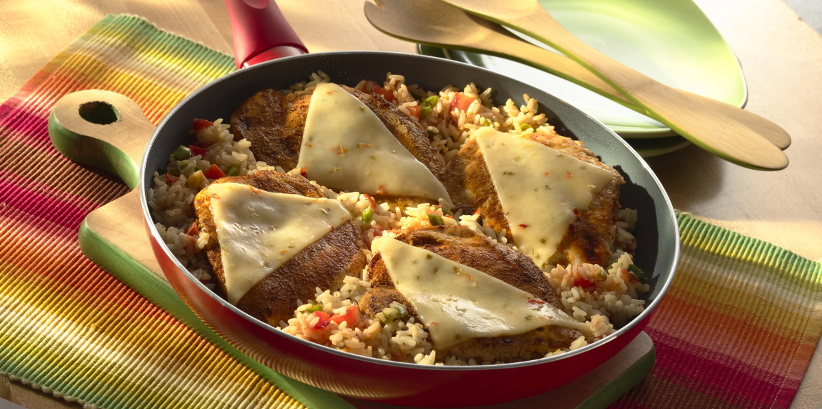 Chicken and Rice Skillet Dinner