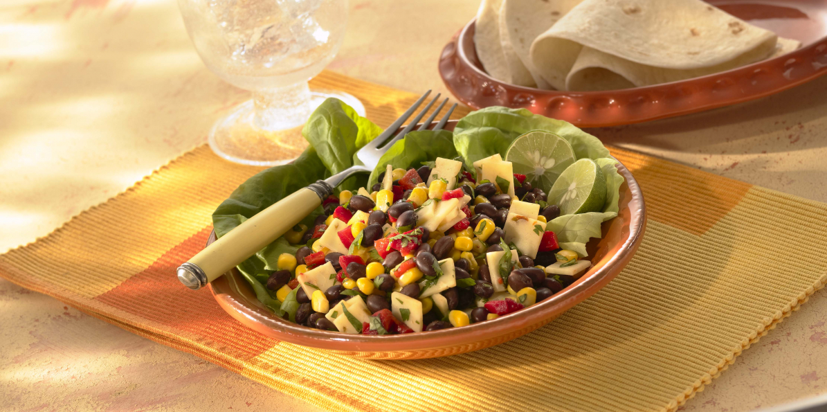 Spicy Black Bean & Corn Salad