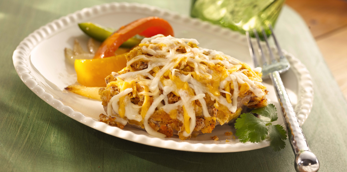 Crispy Baked Mexicali Chicken