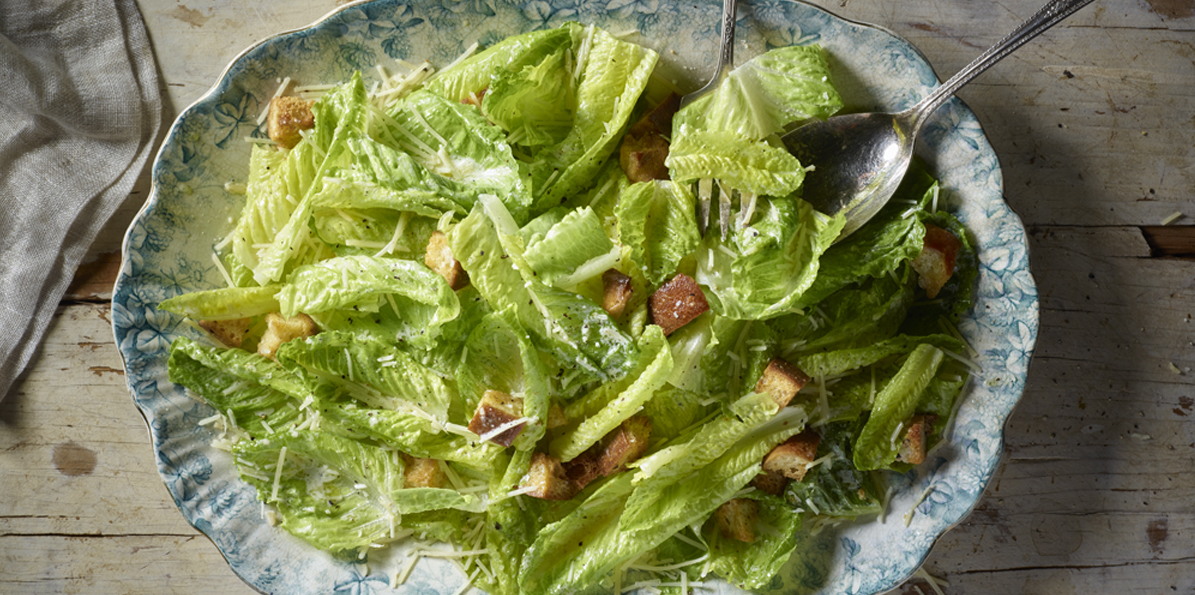 Caesar Salad & Fancy Parmesan