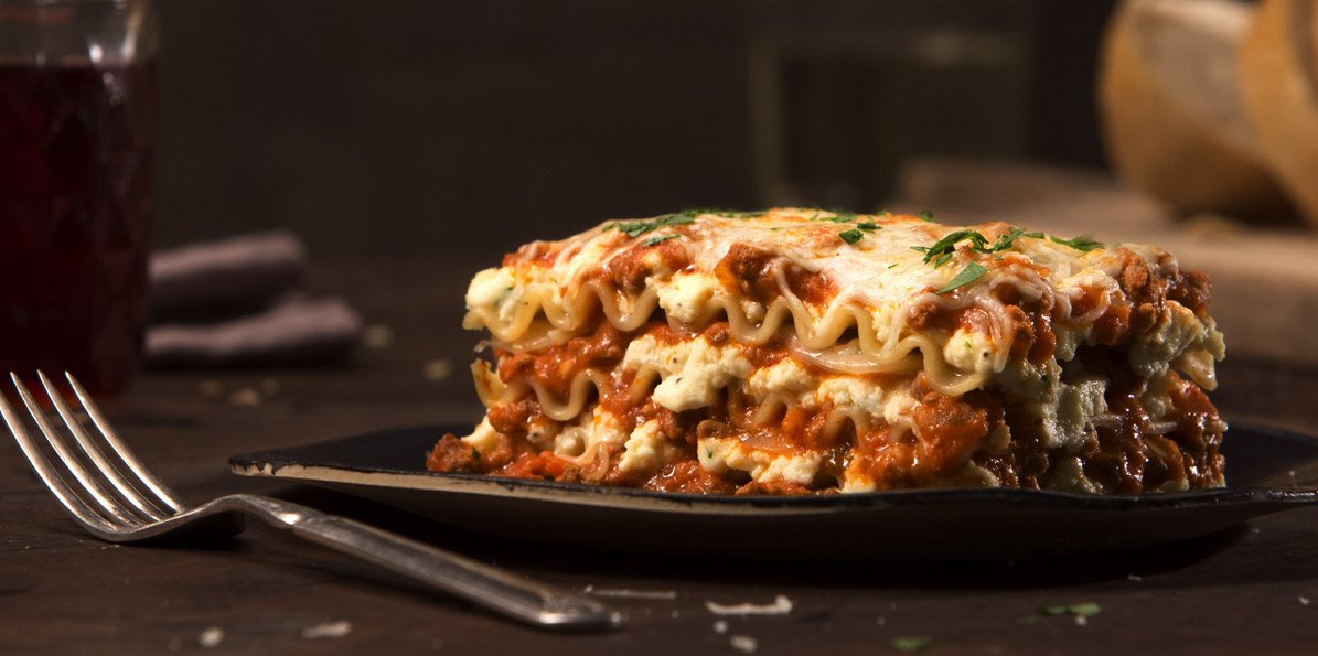 Quick Bolognese Lasagna