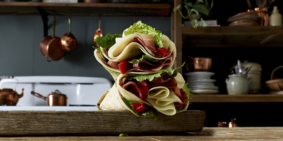 Salami & Prosciutto Italian Wrap