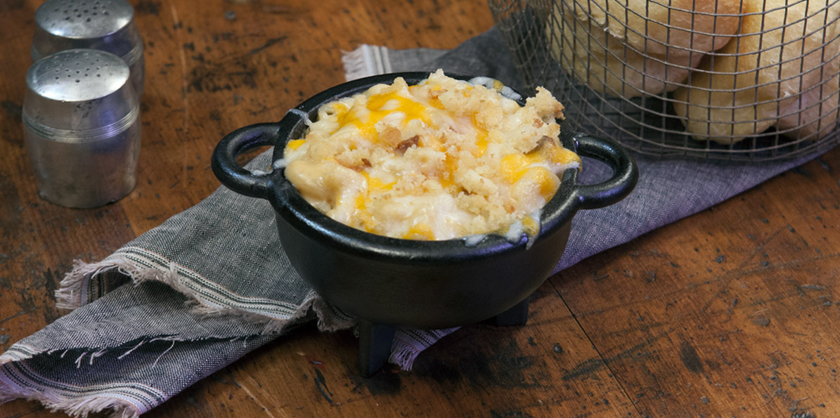 Mac & Cheese with Porcini Mushrooms