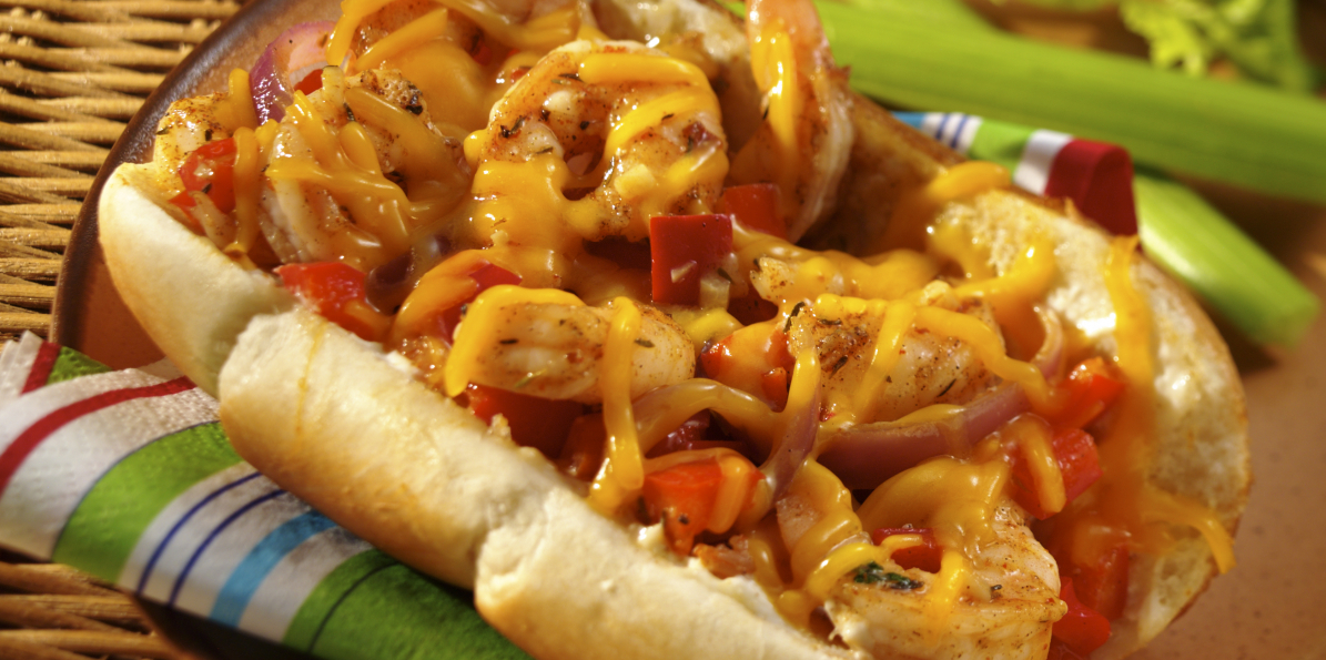 Shrimp & Cheddar Po' Boys