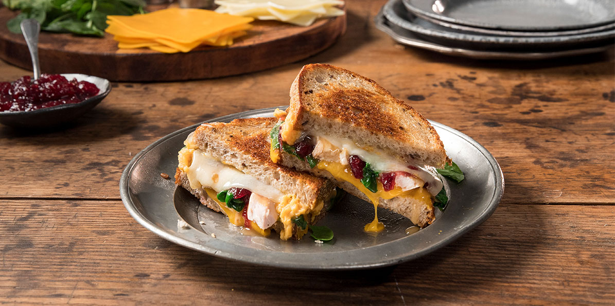 Ultimate Holiday Grilled Cheese