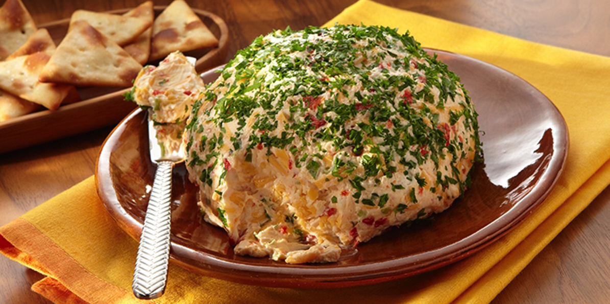 Cheddar Pimiento Cheese Ball