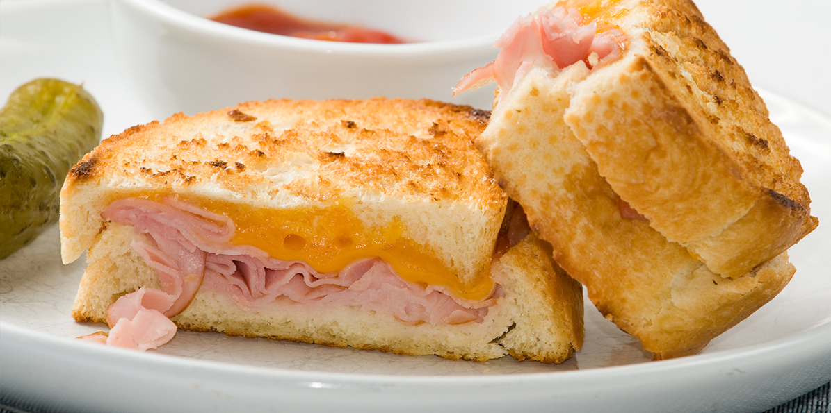 Spicy-Sweet Ham & Cheddar